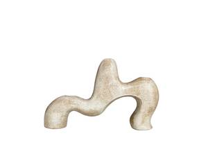 Support de bougie en céramique rayé rond fait main pour table, décoration intérieure, restaurant et rituels religieux par UO INDIA - Product Image 6