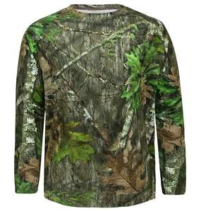 Sublimation Digital Print Embroidery Realtree Pattern Camo T Shirts Cotton Outerwear Hiking Tactical Desert Bottomland <b>TShirts</b> - Product Image 3