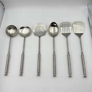 Ensemble de cuisine en acier inoxydable de haute qualité, finition polie, lot de 6 pièces, article très vendu à l'étranger, pour restaurant et cuisine domestique. - Product Image 3