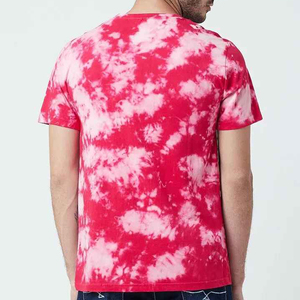 Camiseta de Manga Corta para Hombre de Primera Calidad, Cuello Redondo, Estilo Informal, Tejido de Punto, Corte Regular, Estampado Rojo y Blanco - Product Image 3