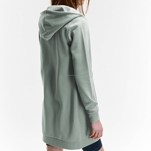 เสื้อมีฮู้ดแขนยาวสำหรับผู้หญิงและผู้หญิงเสื้อโอเวอร์โค้ทสไตล์ลำลองสำหรับสตรีทแวร์ - Product Image 5