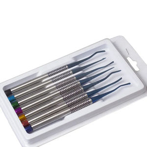 Kit Profesional Manual de Extracción Dental de Acero Inoxidable, Fórceps PDL, Elevador de Raíces, Herramientas Quirúrgicas para Odontología - Product Image 3