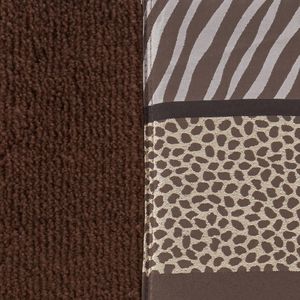Tappetino da Bagno Classico di Lusso con Stampa Leopardo, Ghepardo e Zebra, Design Contemporaneo con Animali, Tappeto Doccia Elegante e Unico per Bagni di Lusso - Product Image 2