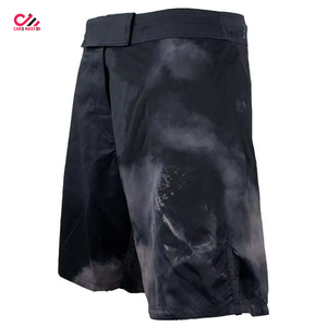 Pantalones Cortos de Boxeo MMA Personalizados de Alta Calidad, OEM, Camuflaje, Ajuste Delgado, Transpirables, con Cierre Elástico en la Cintura, 100% - Product Image 3