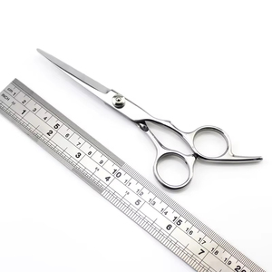 กรรไกรตัดผมสแตนเลสใบมีดตรงสำหรับตัดผมและผอมบาง-subhan นานาชาติ - Product Image 1