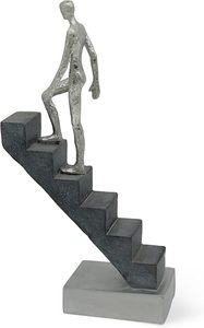 Décoration de Noël rustique en aluminium et bois, marque privée Majestic, pièce décorative pour la présentation saisonnière à la maison - Product Image 4