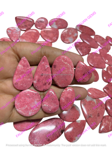 Cabujón de Tulita Rosa Natural de la Mejor Calidad, Piedra Preciosa Suelta para Joyería, Cristal Curativo, Lote de Joyería al por Mayor FAIJAN GEMS - Product Image 3