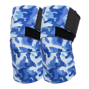 High Quality Neoprene Knee <b>Wrap</b> for Weightlifting Power lifting Training Customized Color Logo & Size - Product Image 5