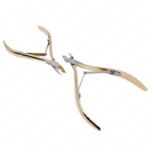 Cortacutículas Mini de Acero Inoxidable Dorado Personalizado, Cortauñas Afilado, Herramienta Profesional de Manicura, Marca Privada OEM - Product Image 3