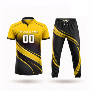 Camiseta de Cricket Ligera y Cómoda de Talla Grande para Verano con Diseños de Logotipos Personalizados Impresos en Pakistán - Product Image 1