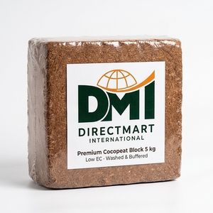Premium Super Washed Eco-Friendly Coconut Coir Low EC Blocks High Water Retention Organic pH Balanced Biodegradable - Product Image 1