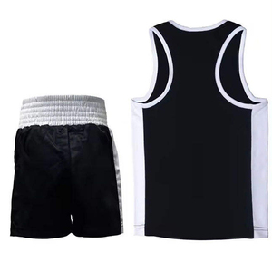 Uniforme de Boxeo Personalizado de Muay Thai Sublimado Transpirable de Alta Calidad, Camiseta Personalizada, Chalecos de Alta Calidad para Hombre, Ropa de Gimnasio - Product Image 2