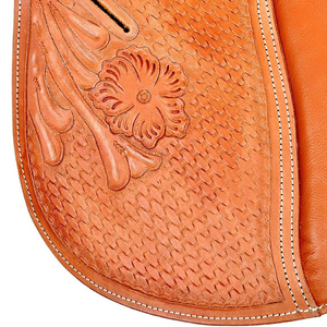 Silla de Montar para Caballo de Alta Calidad, Estilo Western para Exhibición, 100% Cuero, Estilo y Color Personalizables, Talla Personalizada a Bajo Precio - Product Image 2