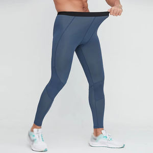 Pantalones de Compresión Deportivos para Hombre al por Mayor, Transpirables, que Absorben la Humedad, Leggings de Gimnasio, Proveedor de Marca Privada - Product Image 4
