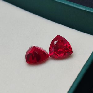พลอยทับทิมสีแดงธรรมชาติ พลอยทับทิมเม็ดเดี่ยวสำหรับทำเครื่องประดับ แหวนหมั้น และเครื่องประดับชั้นดี - Product Image 3