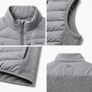 Gilet de course hybride OEM pour homme – Performance, tricot ergonomique, léger, pour la course, vêtement de sport personnalisé - Product Image 4