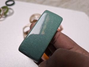 Pulseras de Resina Ecológicas de Primera Calidad, Elegantes y Sostenibles, Vibrantes y a la Moda, Hechas a Mano, Cada Estilo Único, Artesanía de la India - Product Image 3