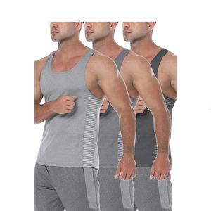 High Quality <b>Men's</b> <b>White</b> <b>Tank</b> <b>Top</b> Sweatshirt Custom Design Woven Label Knitted Casual Style Sublimation Factory Direct - Product Image 1