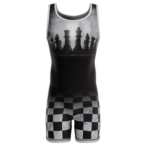 TriPro Sports Singlet de Lucha Libre Personalizado con Estampado Digital Frontal, Tipo Tank Top, Spandex Poliéster 180g, Ajustado, para Artes Marciales, Adulto - Product Image 1