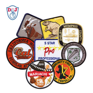 Parches Bordados Personalizados Termoadhesivos, Insignias de Scouts, Parches de Recuerdo, Insignias de Uniforme, Emblemas de Festival, Parches Bordados de Flores - Product Image 3