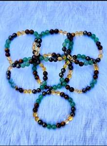 Pulsera Magnética de Piedras Preciosas Naturales de 8 mm Unisex, Certificada por Laboratorio, Ajustable, para Equilibrio del Alma y el Cuerpo, Alta Demanda - Product Image 5