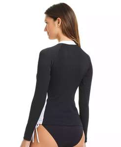 Women's IM With The Band <b>Rashguard</b> Top | Bleu by Rod Beattie - Product Image 2