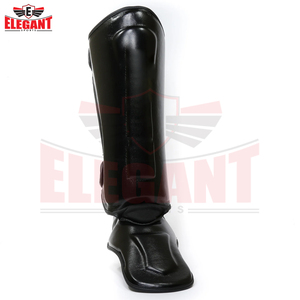 Lightweight & Durable Extended Protection To Avoid <b>Shin</b> During Training <b>Shin</b> <b>Guards</b> Leather Hook and Loop Protective Boxing Gear - Product Image 3