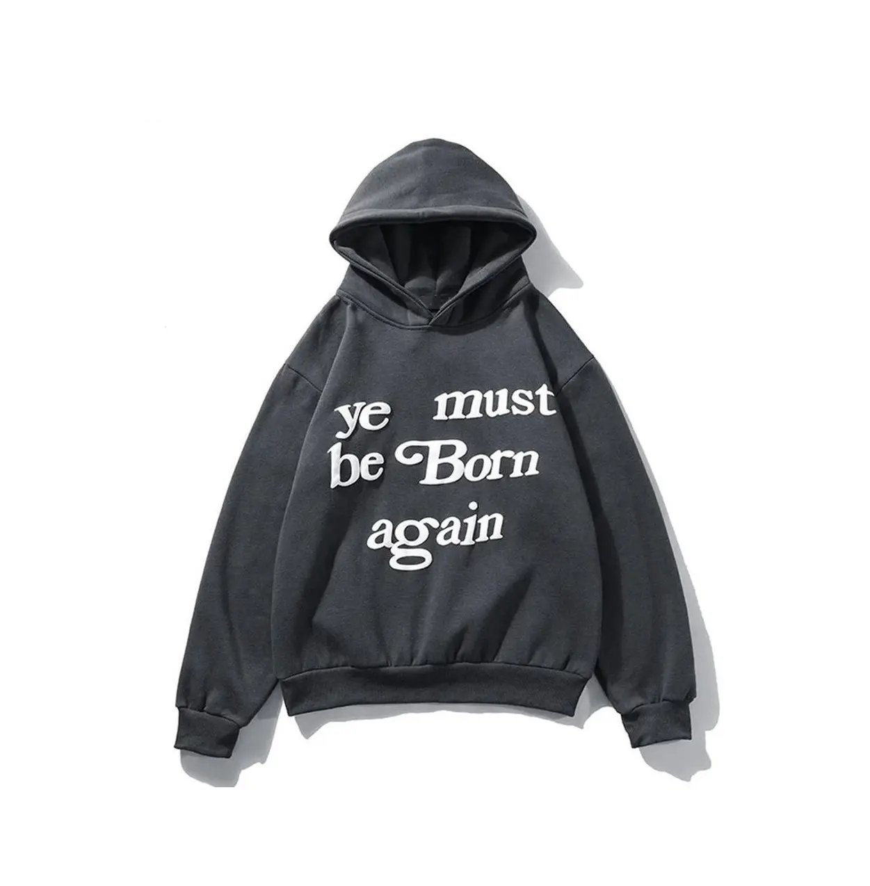 Poff Print Oversized Custom Hoodies Unisex Kleding Fabrikanten Blank Zwaargewicht Katoenen Effen Sweatshirts Logo Heren Hoodies