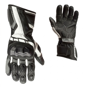 Guantes de Motociclismo de Cuero Personalizados para Invierno, con Protección Completa para los Dedos y Agarre Antideslizante, Unisex - Product Image 1
