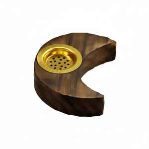 Quemador de Incienso de Madera Personalizado de Diseño al por Mayor, Estilo Oriental, Ecológico, para Uso Religioso, Quemador de Incienso Bakhoor - Product Image 2