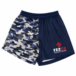 Pantalones Cortos Deportivos de Poliéster Sólido de Dos Tonos con Logotipo Personalizado Directo de Fábrica, Antibacterianos, Transpirables, Resistentes al Viento y de Alta Elasticidad - Product Image 1