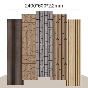 Paneles Acústicos 3D Modernos y Ecológicos de Alta Calidad, Paneles de Pared Insonorizantes con Núcleo de Goma MDF para Decoración de Interiores de Villas - Product Image 5