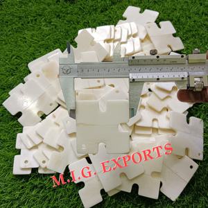 แผ่นกระดาน/แท่นทอกระดูกควายที่ใช้ในการทอกระดาน (แผ่นกระดาษ) เพื่อสร้างแถบเส้นเล็กที่ซับซ้อนโดยการควบคุมเส้นด้ายแนวขวาง - Product Image 4