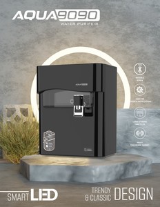 Système de purification d'eau alcaline AQUA 9090 BLACK RO COPPER TDS avec filtre à sédiments 5 microns et matériau de cabinet de qualité supérieure - Product Image 5