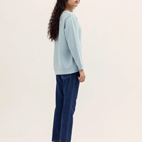 Nouvelle Arrivée 2026 – Sweat-shirt Col Rond Personnalisé pour Femme en Mélange de Coton Doux de Qualité Supérieure, Couleur Unie, Vente en Gros, Pull Décontracté – Direct Usine