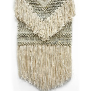 Handmade White Macrame Wall Decor Ideal For Entryway Welcome Decor TV <b>Unit</b> Backdrop Frames And <b>Corner</b> Wall Filling Decor - Product Image 2