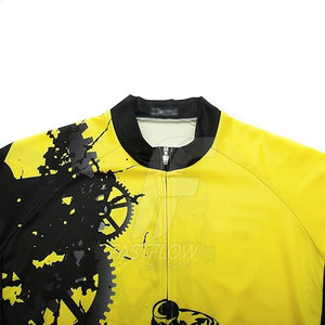 Wholesale Breathable Adult Men's Custom Logo Short Sleeve Lightweight <b>Cycling</b> <b>Jersey</b> Sportswear - Product Image 3