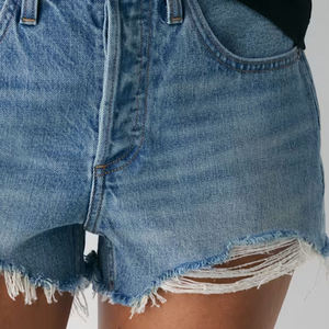 Shorts de Diseño de Lujo para Mujer, Estilo Urbano, Moda Casual, con Bolsillos Laterales y Logotipo Personalizable, Precio Económico - Product Image 4