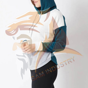 Sudadera con Capucha para Mujer de Alta Calidad, Cuello Caído, Larga, Personalizada - Product Image 5