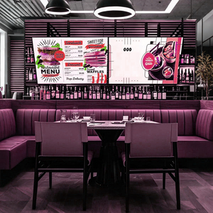 Letrero Luminoso LED con Marco de Aluminio, Tamaño Personalizado, Retroiluminado, Alta Luminosidad, Publicidad Interior, Bajo MOQ - Product Image 1