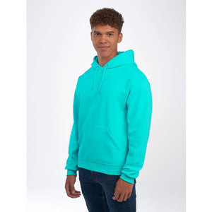 Sudadera con Capucha de Felpa Suave JERZEES NuBlend 996MR, Logotipo Personalizado, Proveedor Directo de Fábrica, Exportación, Color Azul California - Product Image 3