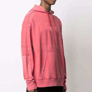 Sweat-shirts unisexes à séchage rapide, respirants, écologiques, effet délavé, logo imprimé en relief personnalisé, haute qualité, prix abordable - Product Image 3