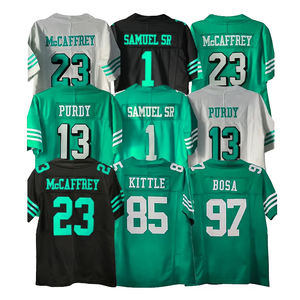 Camisetas Deportivas de Fútbol Americano Personalizadas Sublimadas Vintage para Adultos, Transpirables, de Malla, para Entrenamiento, Venta al Por Mayor de Fábrica - Product Image 4