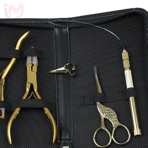 Kit de extensiones de cabello con microperlas de 5 piezas, herramienta profesional para estilistas - Product Image 2