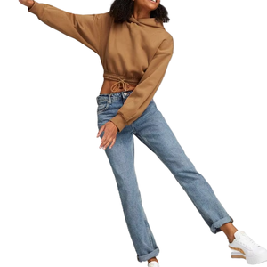 Casual Drawstring Clothes <b>Zip</b> <b>up</b> Y2K Hoodie With Pocket <b>Women's</b> Cute Hoodies Teen Girl Fall <b>Jacket</b> Oversized Sweatshirts - Product Image 5