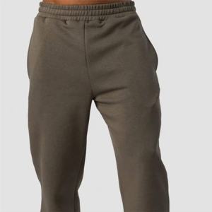 Pantalones deportivos casuales de algodón para hombre, con logotipo personalizado al por mayor, estilo urbano, ajuste cómodo. - Product Image 3