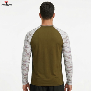 เสื้อตกปลาแขนยาวน้ำหนักเบาออกแบบเองสำหรับกิจกรรมกลางแจ้ง เสื้อตกปลาแบบสั่งทำพิเศษด้วยเทคนิคการระเหิดสี เสื้อผ้าสำหรับตกปลา - Product Image 3