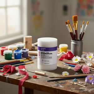 CILINDRO 20*25CM Cylindrical Polyfoam <b>Crafts</b> for Intricate Molding and Sculpting - Product Image 3