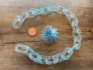 Chaîne à maillons en résine faite à la main de haute qualité pour la décoration murale - Product Image 2