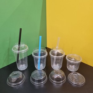 Gobelet en plastique PP transparent jetable en forme de U, style moderne, promotion usine Vietnam, 12oz 16oz 18oz 24oz, le plus vendu 2026 - Product Image 1